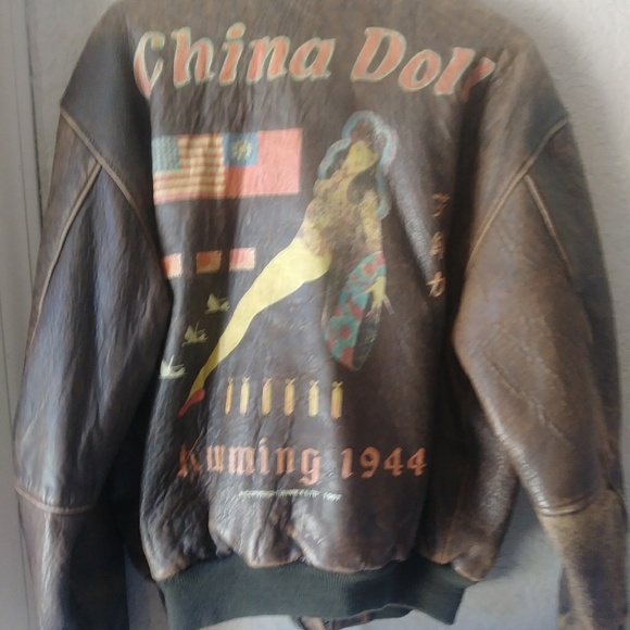 Leather Jacket Avirex LTD Top Gun Style - Picture 2 of 4